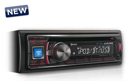  ��������� Alpine CDE-134BT
