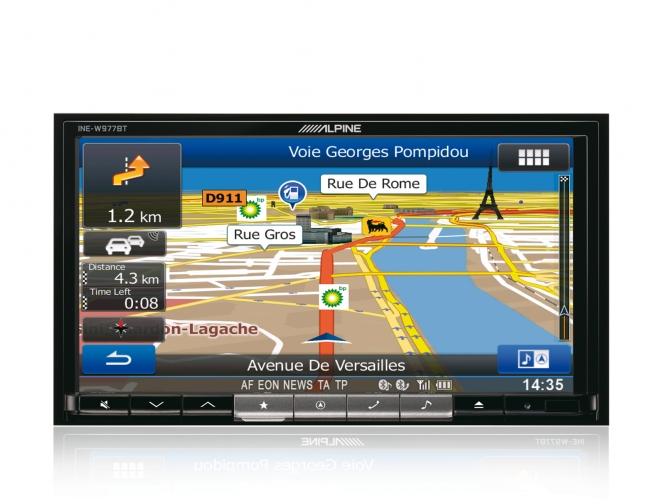  ��������� Alpine INE-W720D