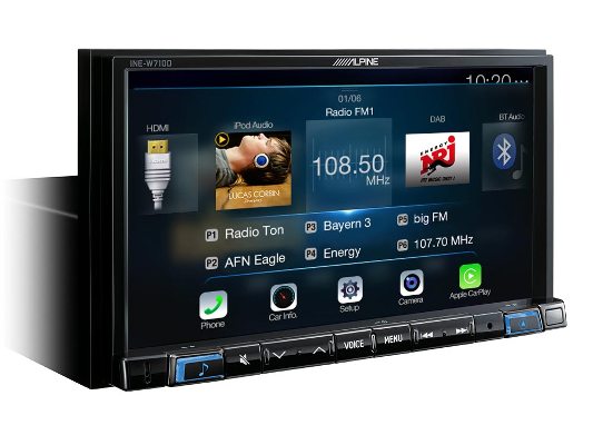  ��������� Alpine INE-W710D