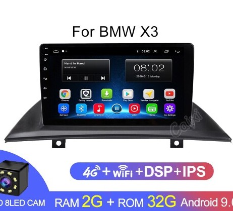  ��������� Android 2G-32G BMW X3 E83 2004-2012