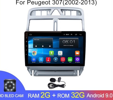  ��������� Android 1G-16G Peugeot 307 307CC 307SW