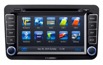 VW, SKODA ��������� Blaupunkt PHILADELPHIA 845 AMEU