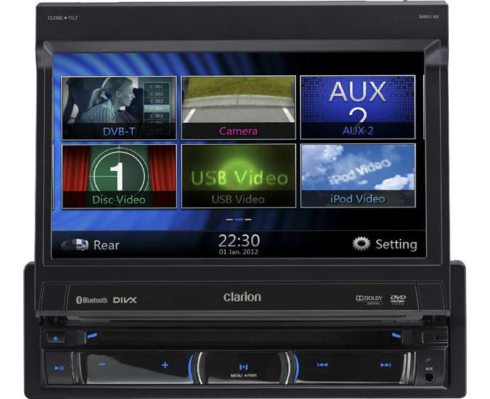  ��������� Clarion NZ502E