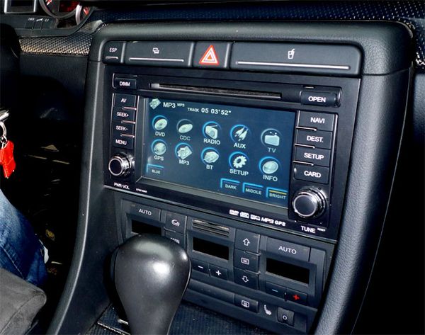  ��������� FlyAudio E7531NAVI - AUDI A4 