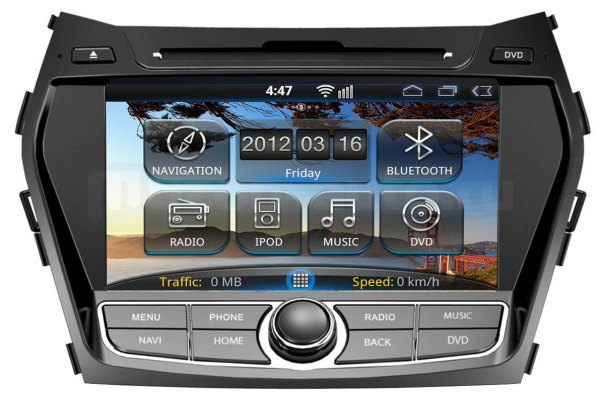 Hyundai Santa Fe 2013 ��������� INCAR AHR-2482 SF