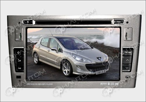  ��������� Phantom DVM-6308G i6 black (Peugeot 308)