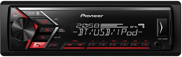  ��������� Pioneer  MVH-S300BT-K