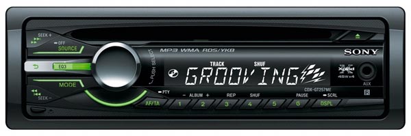 ��������� Sony CDX-GT257ME