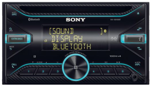  ��������� Sony WX-XB100BT