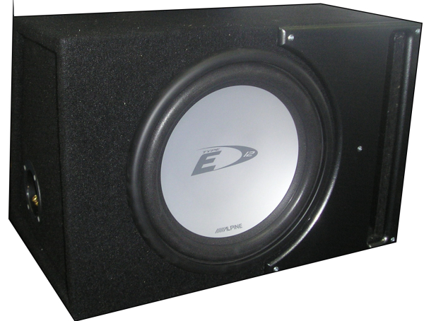 ������������� �������� Alpine SWE-1243IB vented box
